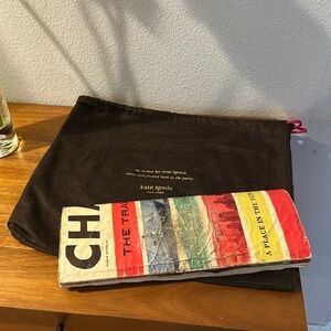 Kate Spade Charm Travel Magazine Clutch